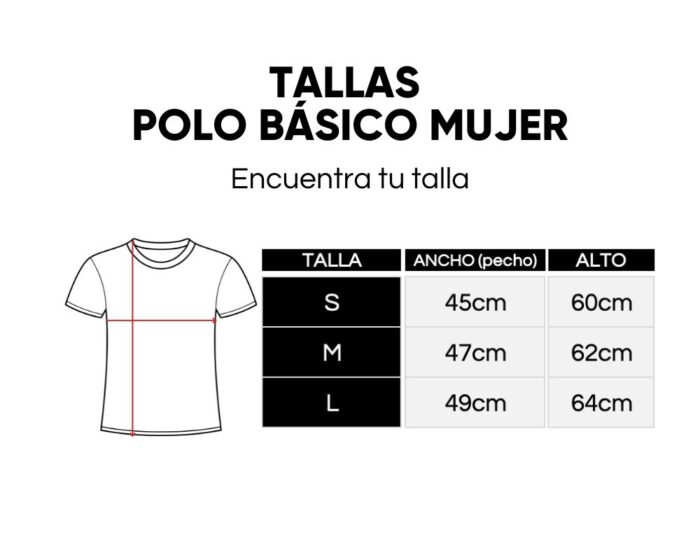 Polo Básico Dama Algodón - Imagen 7