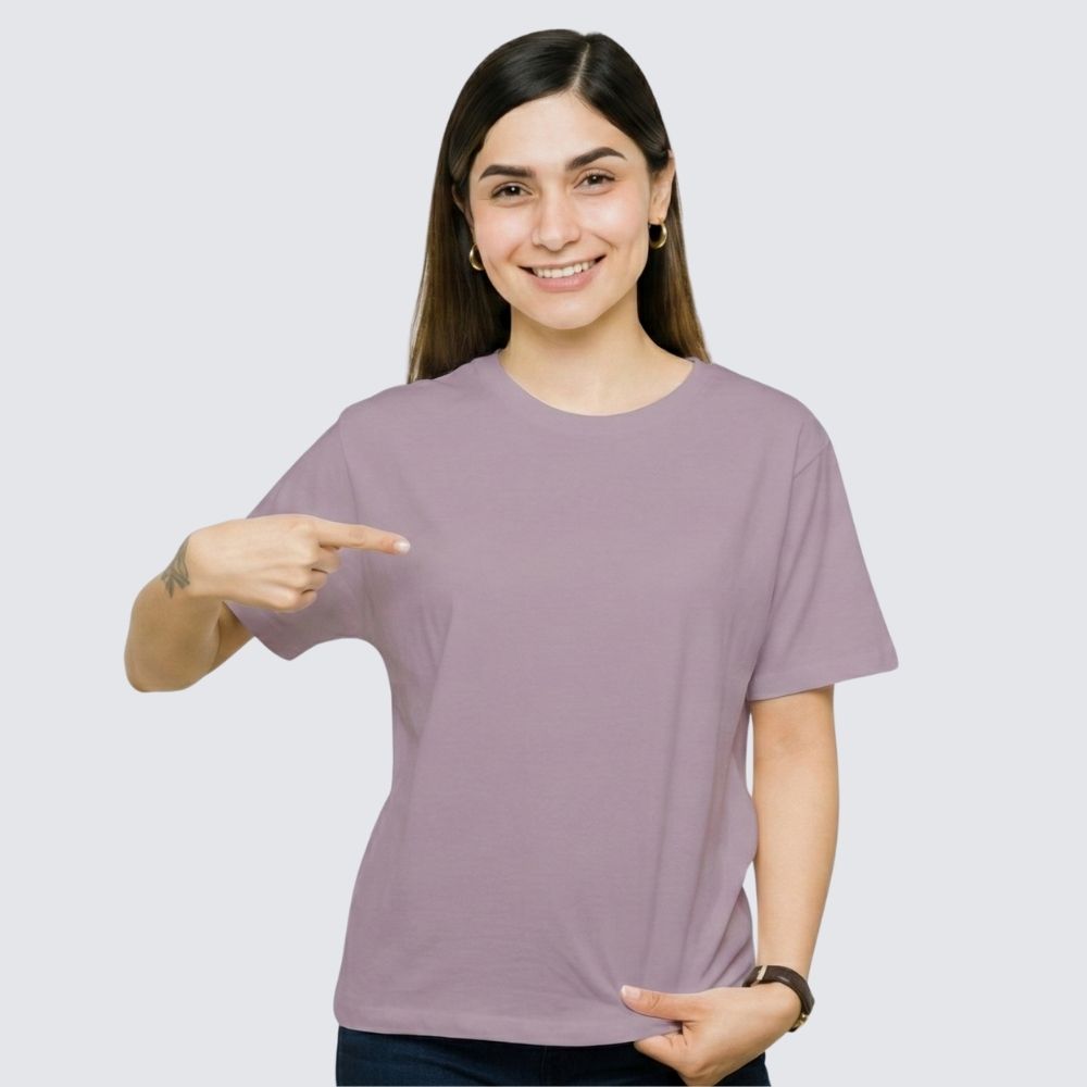 Polo Oversize Mujer Algodón