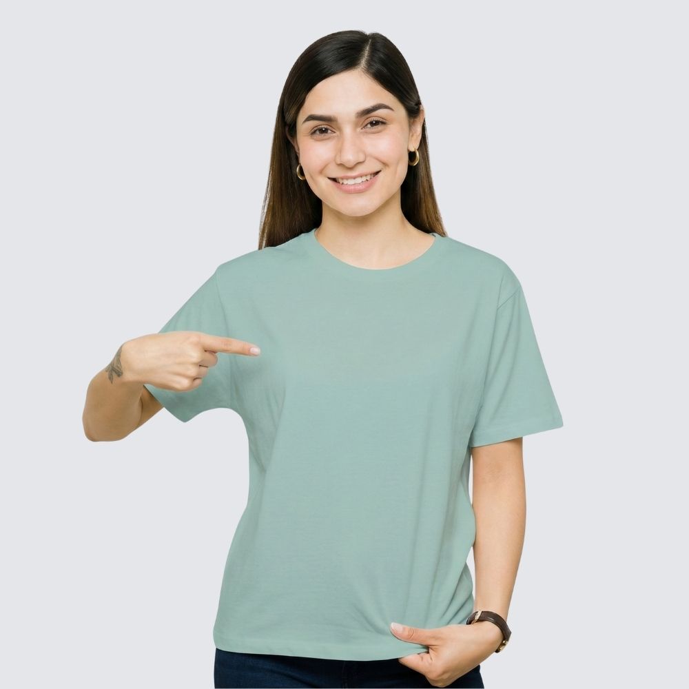 Polo Oversize Mujer Algodón - Imagen 2